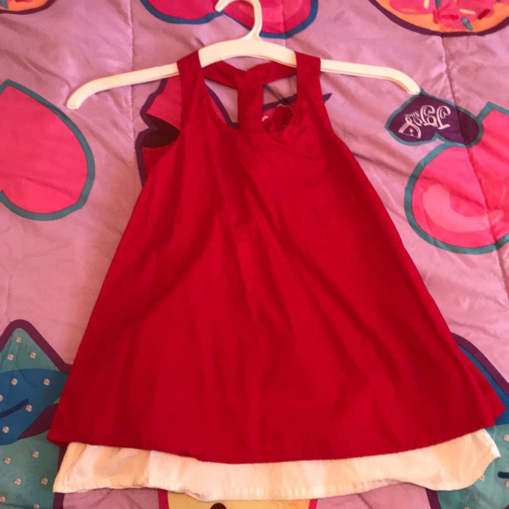 Red dress